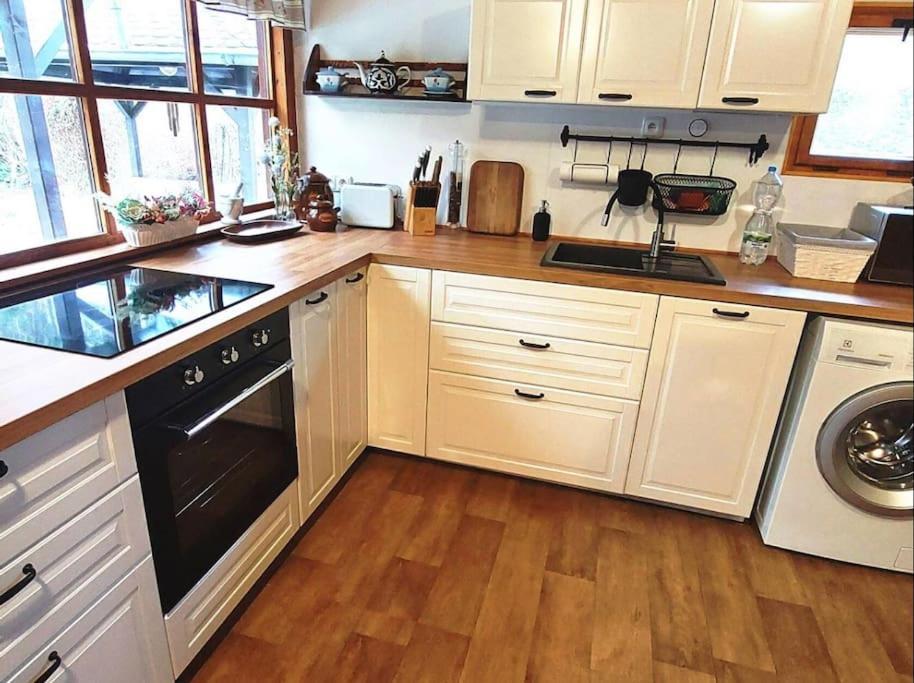 Charming Klara With Sauna, Nature&privacy Near Prague Holiday home Male Kysice